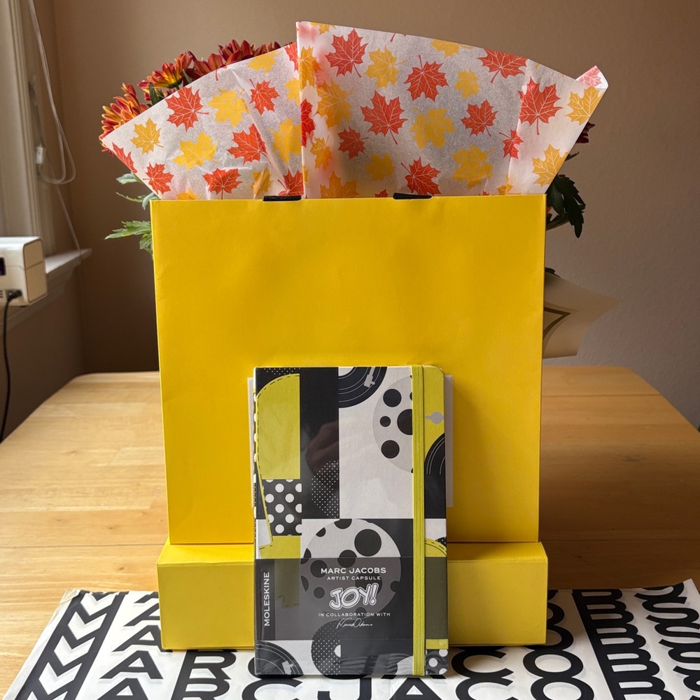 🟡📚🟡 MARC JACOBS DERRICK ADAMS X MOLESKINE X MARC JACOBS NOTEBOOK 🟡📚🟡    NWT 🟡📚🟡